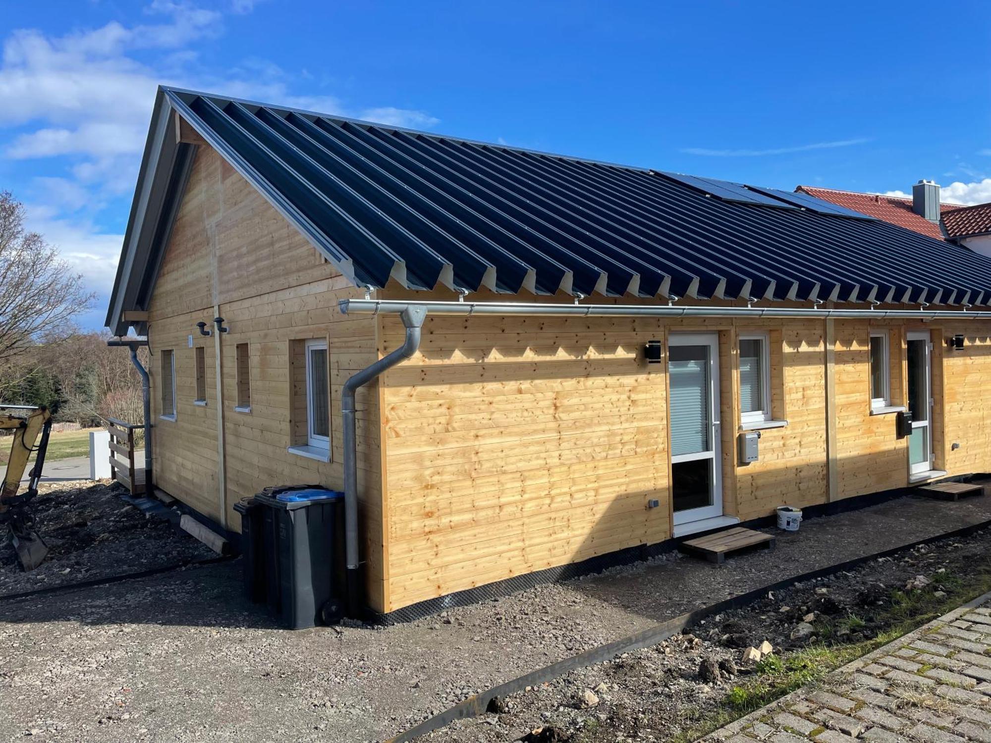 Tinyhaus #4 Huelben - Ortsrand - Kostenlose Parkplaetze Hulben Εξωτερικό φωτογραφία